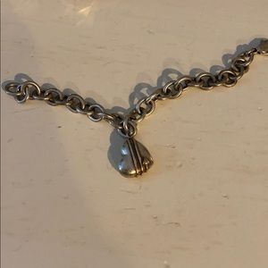 Tiffany heart charm bracelet